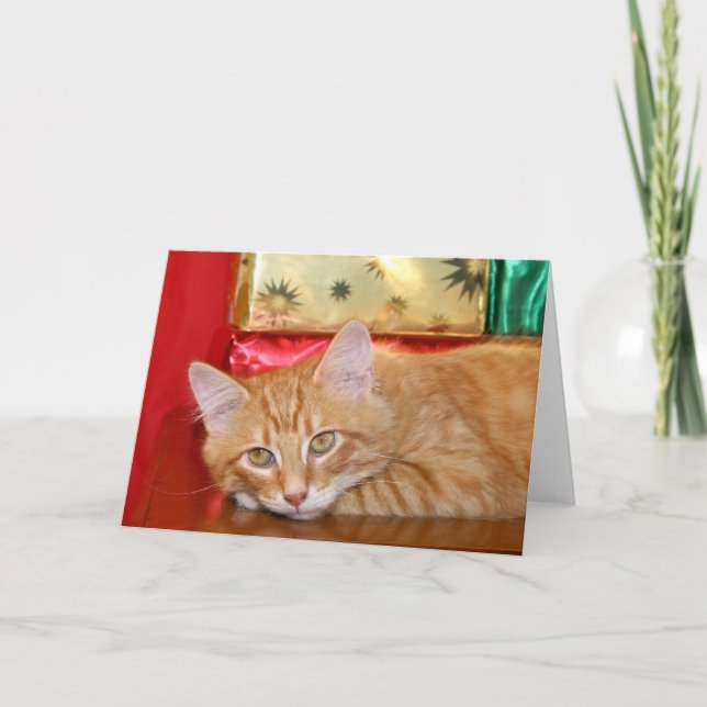 Skynda på jul helgkort (Framsida)