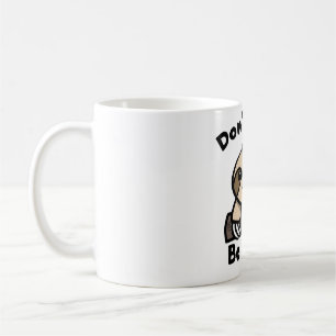 Skynda sig inte, var den lyckliga slothmuggen kaffemugg