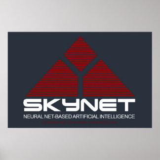 Skynet Logotyp Poster
