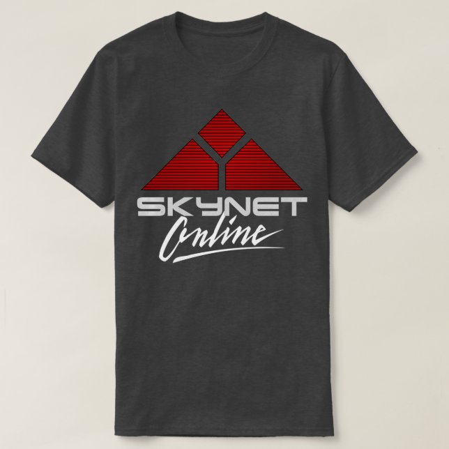 Skynet Online 90s-vintage T Shirt (Design framsida)