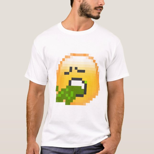 skype puke t-shirt (Framsida)
