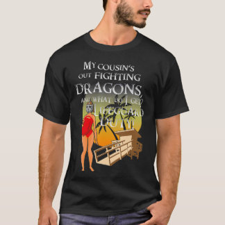 Skyrim Female Lifeguard Duty T Shirt
