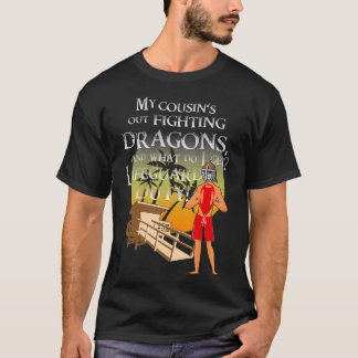 Skyrim Lifeguard Duty T Shirt
