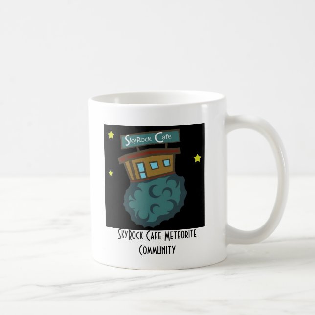 SkyRock kaffe mug1. Kaffemugg (Höger)