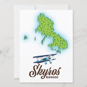 Skyros Greece karta