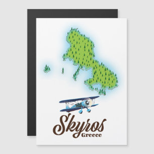 Skyros Greece karta