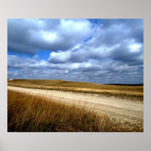Skys of Flint Hills poster