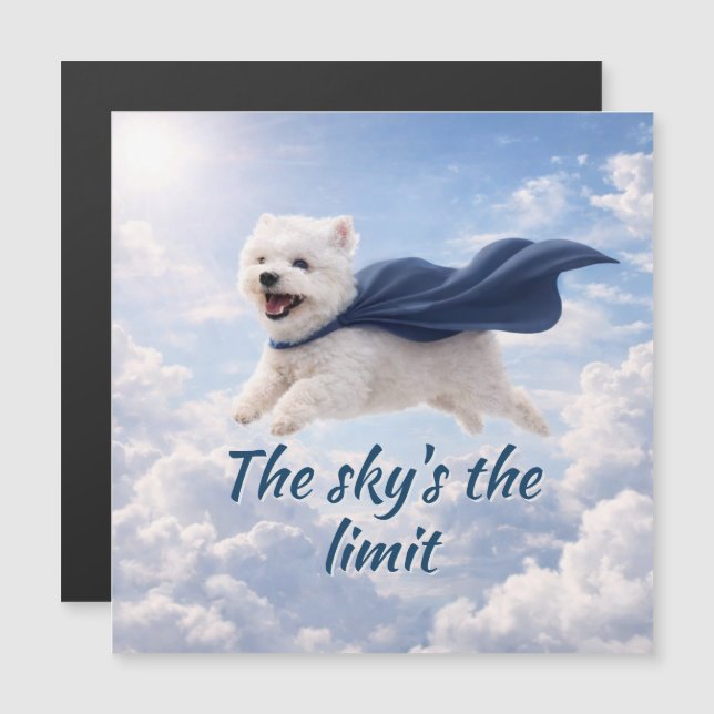 Sky's the Limit Magnetic Card (Fram/baksida)