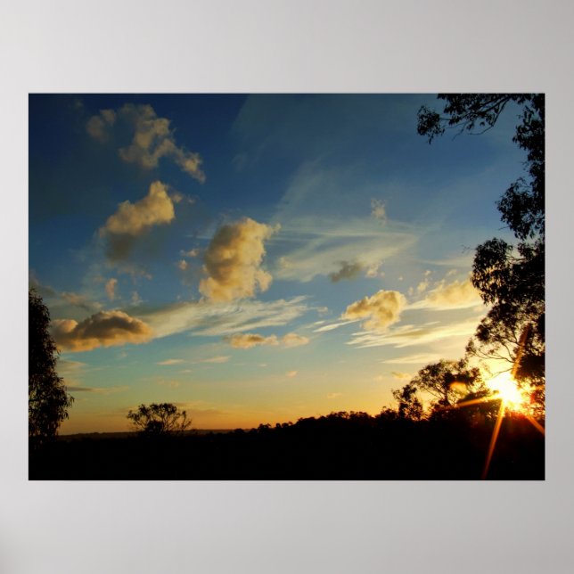 Skyscape-Gnistra Poster (Framsidan)