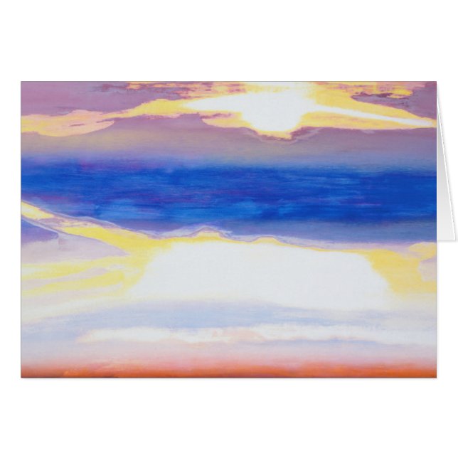 Skyscape Hälsningskort (Framsidan Horizontal)