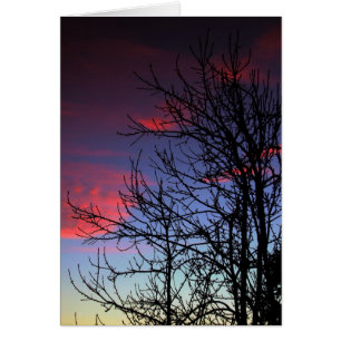 Skyscapes #002-kort hälsningskort