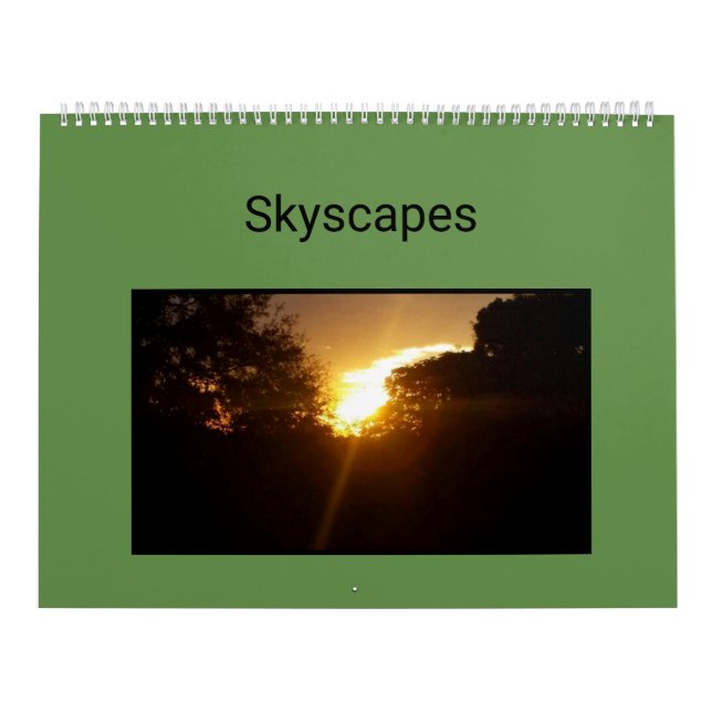 Skyscapes-kalender Kalender (Omslag)