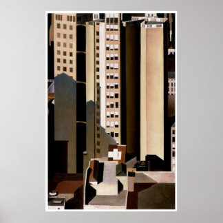 Skyscraper Charles Sheeler Poster