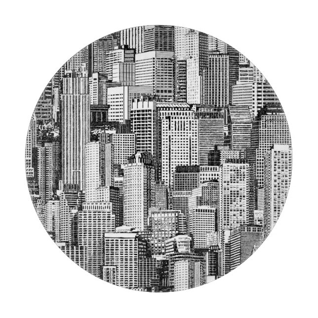 Skyscraper City Isometric Seamless Struktur (Framsidan)