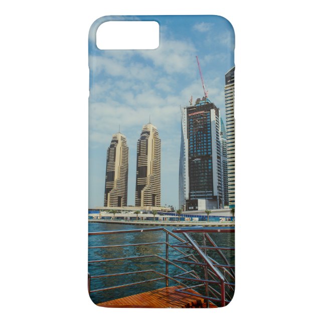 Skyscraper i den Dubai marinaen Case-Mate iPhone Skal (Baksida)