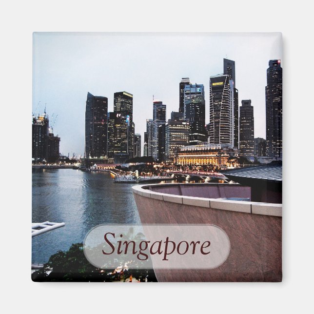 Skyscraper: Singapore Magnet (Framsidan)