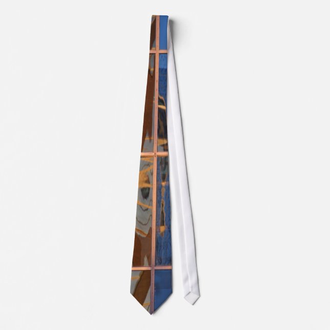 Skyscraperreflexionstie Slips (Framsida)