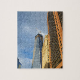 Skyskrapa Reflektioner av New York Pussel
