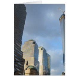 Skyskrapor i New York Hälsningskort