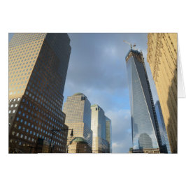 Skyskrapor i New York Hälsningskort