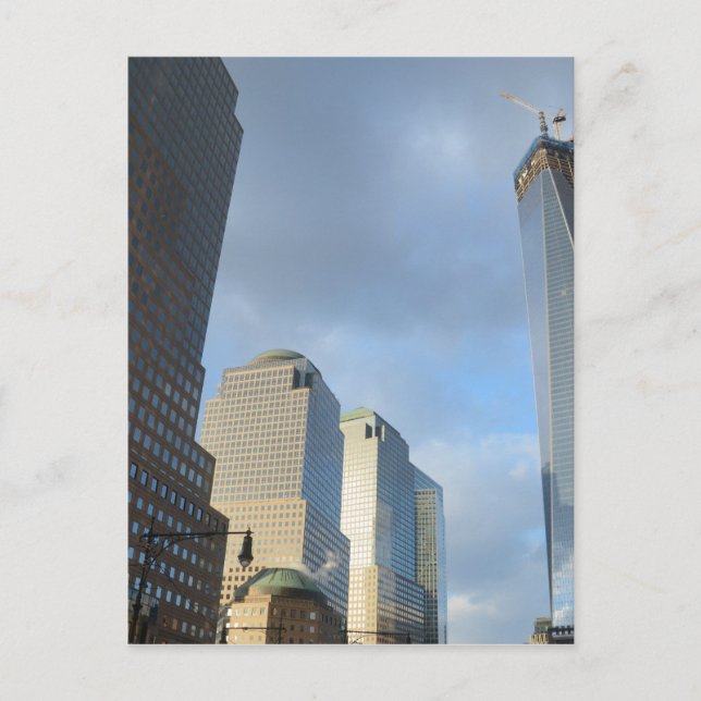 Skyskrapor i New York vykort (Framsida)