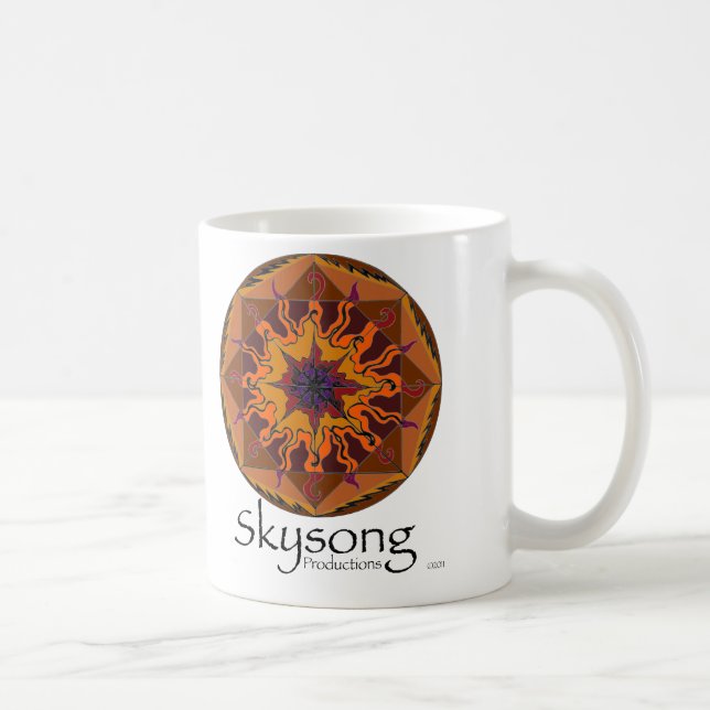 Skysong logotyp kaffemugg (Höger)