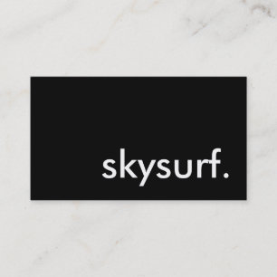 skysurf. visitkort