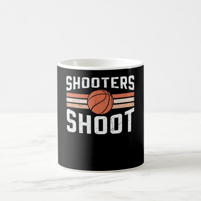 Skyttar Skjuter Boll | Basketdesign Kaffemugg (Center)