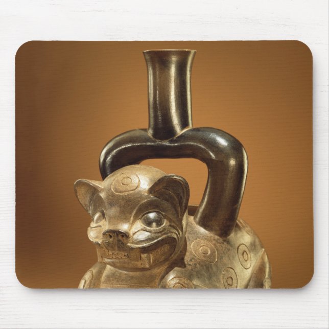 Skyttel med puman, Chavin kultur, c.90 BC Musmatta (Framsidan)