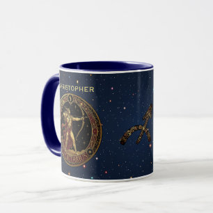 Skytten Bågskytt Zodiakussymbol för honom Mugg