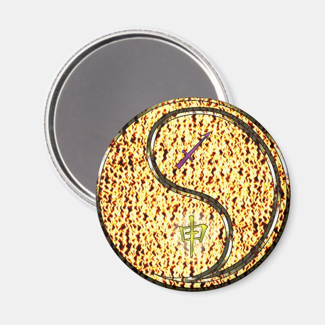 Skytten & Eldapa Magnet (Front/Back)