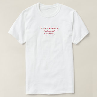 Skytten Inget Filter Zodiak T-Shirt
