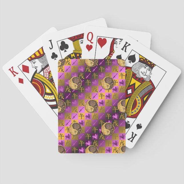 Skytten & Jordhästen Casinokort (Baksidan)