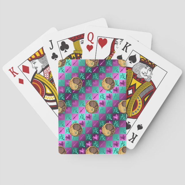 Skytten & Jordhund Casinokort (Baksidan)