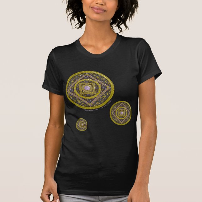 Skytten Mandala Dam Svart Tröja (Framsida)