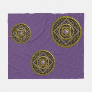 Skytten Mandala Flanellfilt Fleecefilt