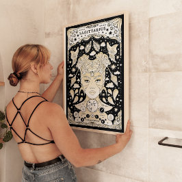 Skytten Modig och Äventyrlig - Zodiak Poster