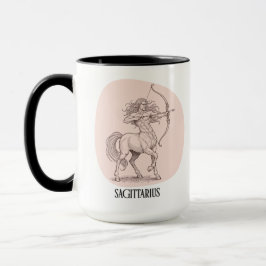 Skytten November Zodiak Födelsedagspresent Mugg