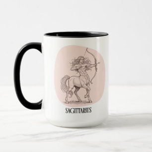 Skytten November Zodiak Födelsedagspresent Mugg