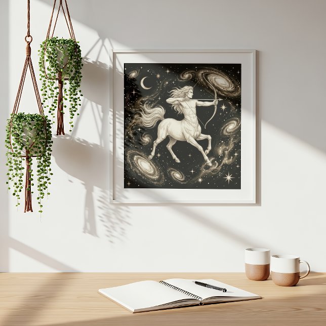 Skytten Stjärntecken Astronomi Astrologi Poster (Skapare uppladdad)
