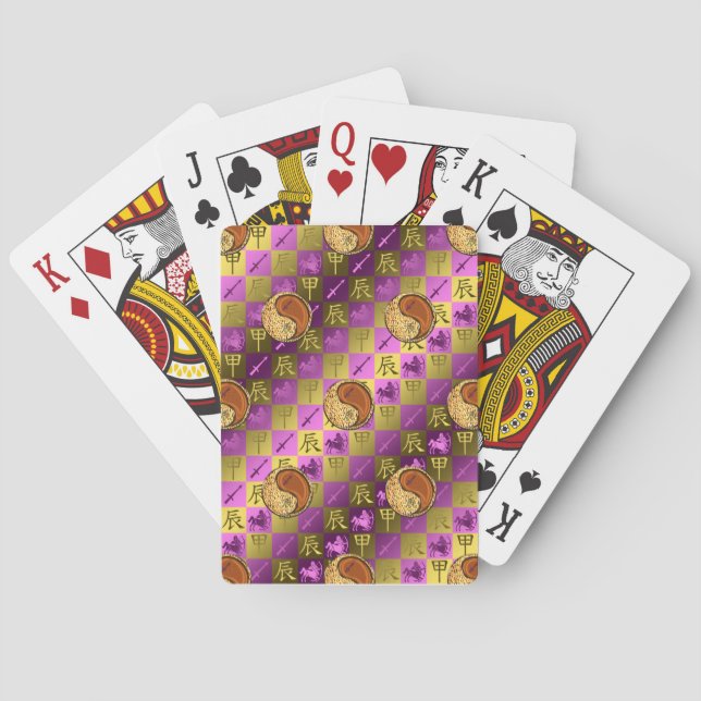 Skytten & Trädråken Casinokort (Baksidan)