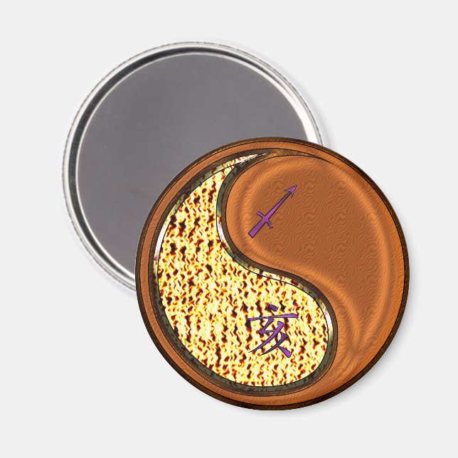 Skytten & Trägris Magnet (Front/Back)