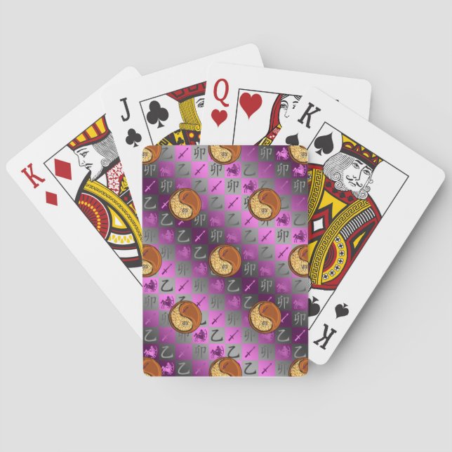Skytten & Träkanin Casinokort (Baksidan)