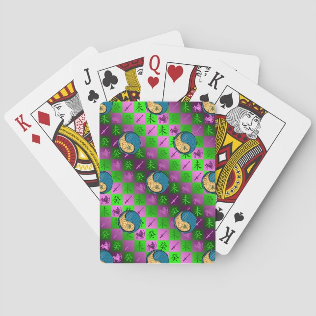 Skytten & Vattengeten Casinokort (Baksidan)