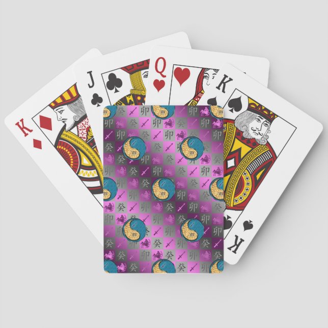 Skytten & Vattenkanin Casinokort (Baksidan)