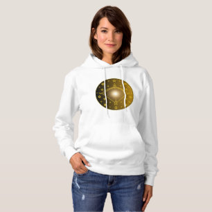 Skytten Zodiak Emblem Minimalt Celestial Symbol T Shirt