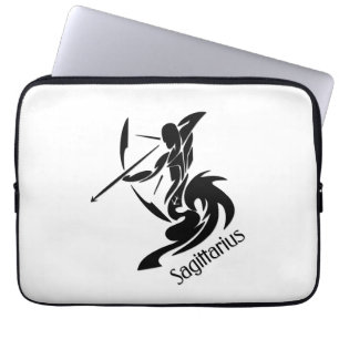 Skytten Zodiak-symbol och tecken Laptop Fodral