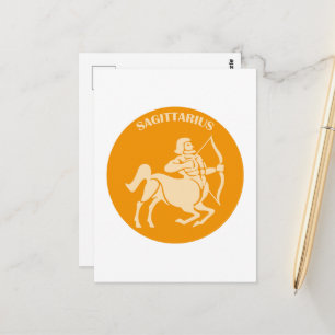 Skytten, Zodiakstecken, Horoskop, Astrologi Vykort