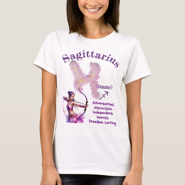 Skytten Zodiakus T-Shirt 1 (Framsida)