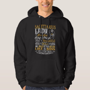 Skyttens dam Astrologi Stjärntecken Skytten Hoodie